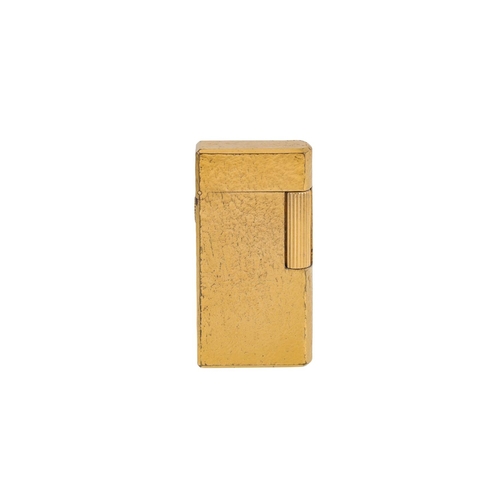 143 - A DUNHILL LIGHTER, cased