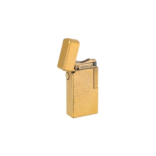 143 - A DUNHILL LIGHTER, cased