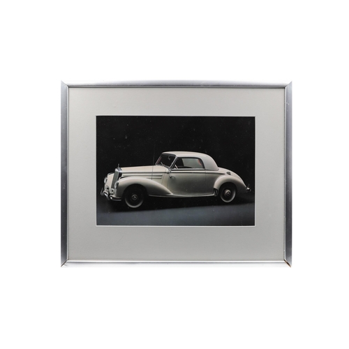 503 - THREE PHOTOGRAPHS OF CLASSICAL MERCEDES-BENZ MOTOR CARS, framed