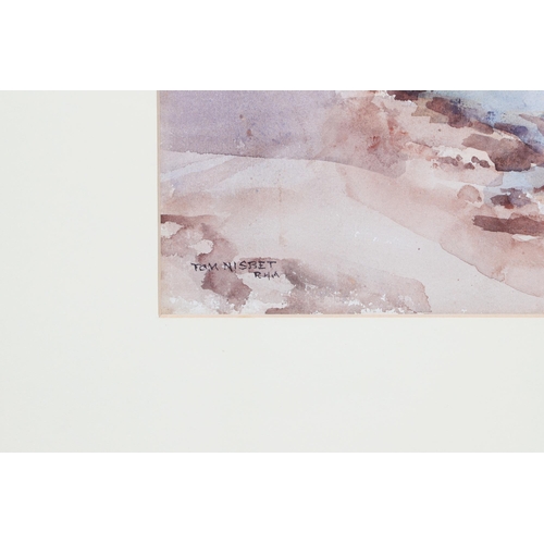 567 - TOM NISBET RHA (1909 - 2001), 'Roberstown', watercolour, signed, 28cm x 38 cm