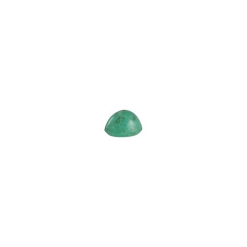 57 - A LOOSE OVAL CABOCHON CUT EMERALD. Estimated: weight of Emerald: 2.18 ct