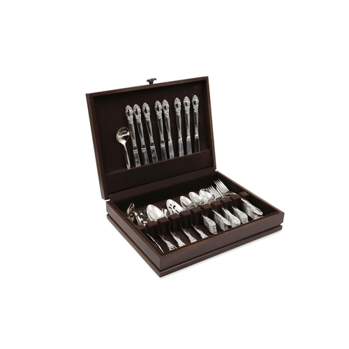 511 - A MODERN CANTEEN OF SILVER PLATED CUTLERY, By Oneida