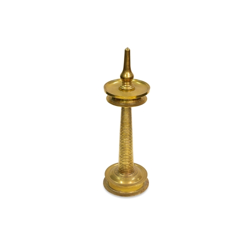 509 - A TRADITIONAL BRASS KERALA NILAVILAKKU OIL LAMP