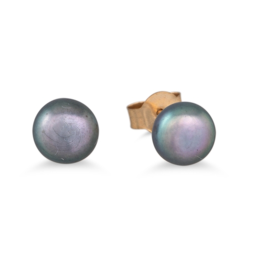 107 - TWO PAIRS OF CULTURED PEARL EARRINGS