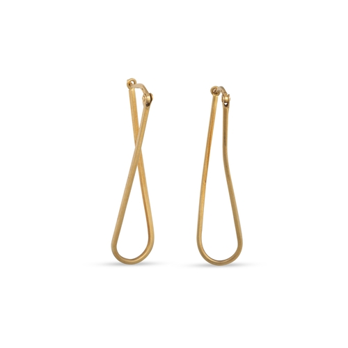 169 - TWO PAIRS OF 18CT GOLD EARRINGS