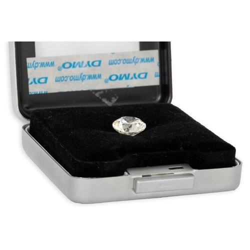 262 - AN IMPORTANT LOOSE DIAMOND, the brilliant cut diamond with a HRD Cert stating diamond to be: 4.32 ct... 