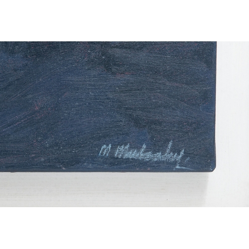 483 - MICHAEL MULCAHY, IRISH CONTEMPOARY, Berlin III 1986, oil on canvas, signed and framed • Frame approx... 