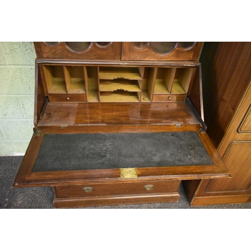 18 - Georgian BUREAU Bookcase