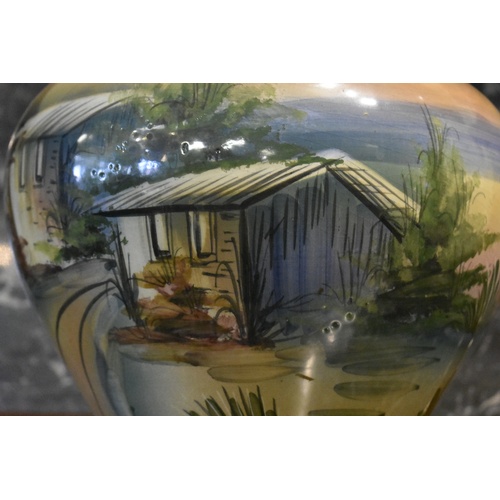 28 - Large Ornate Temple Jar