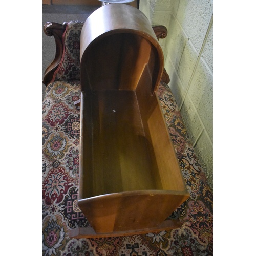 36 - Large Dolls Wooden Crib