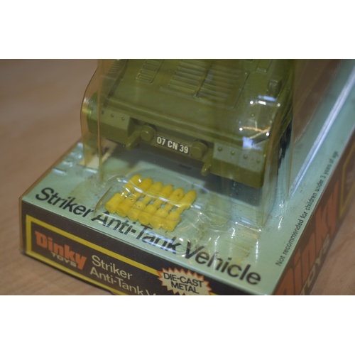 157 - Die Cast Dinky Striker Anti Tank Vehicle 692 In Original Box