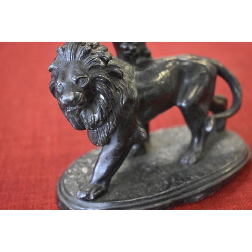 50B - 19c BRONZE LION