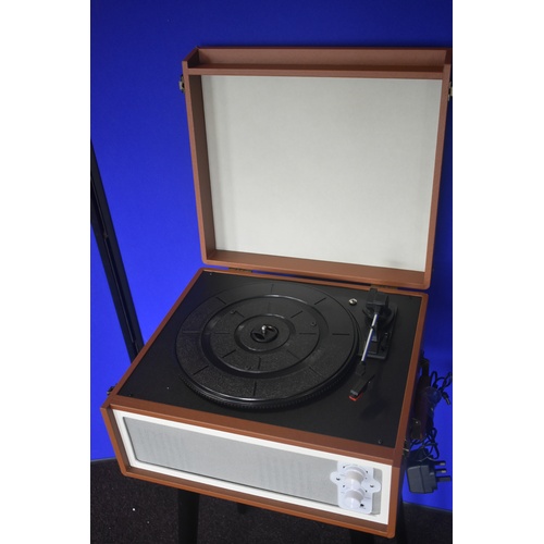 60 - RETRO TURNTABLE ON STAND