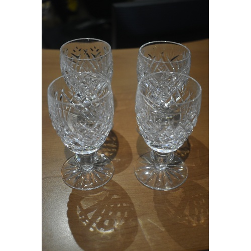 118 - 4 WATERFORD CRYSTAL GLASSES