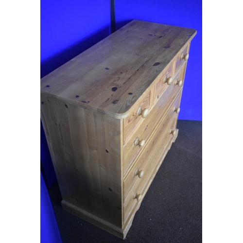 234 - PINE 3/3 CHEST OF DRAWERS