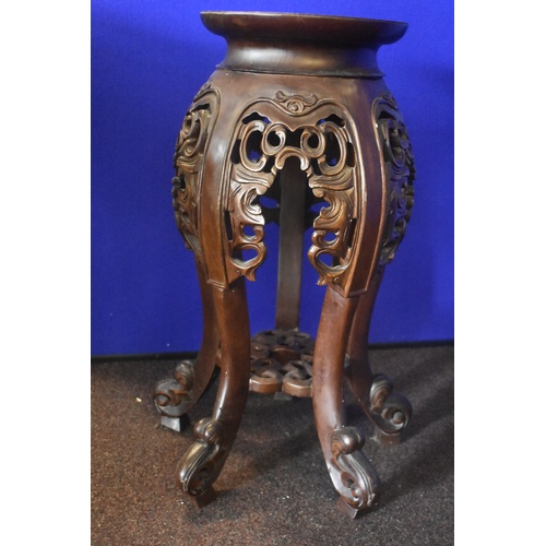 260 - CARVED PLANTSTAND