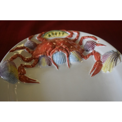 233 - Pair Of Decoartive Crab Plates