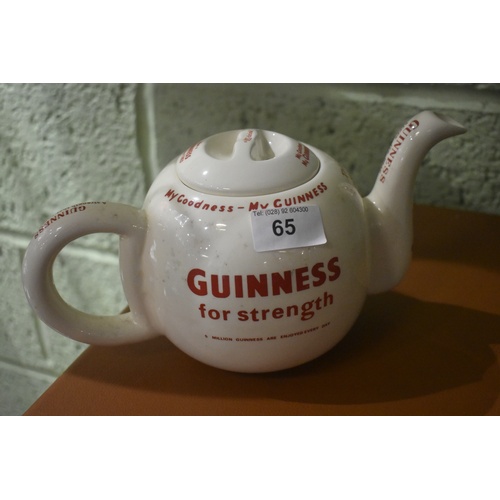 65 - GUINESS TEAPOT