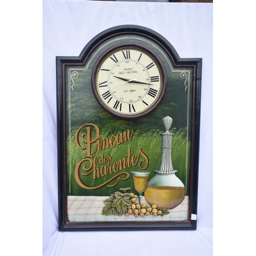 48 - WALL CLOCK PLAQUE