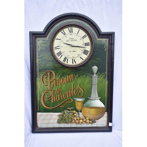 48 - WALL CLOCK PLAQUE