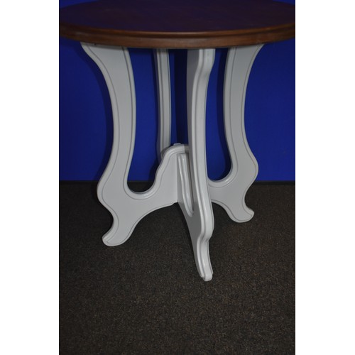 67 - PAINTED 3 LEG TABLE