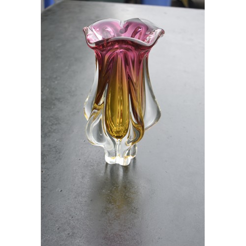 76 - MURANO GLASS VASE