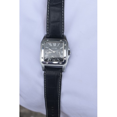 87 - CARTIER STYLE WATCH