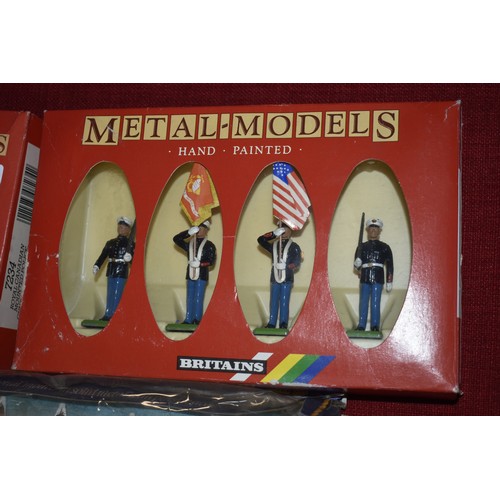 129 - 3 BOXED BRITISH SOLDIERS