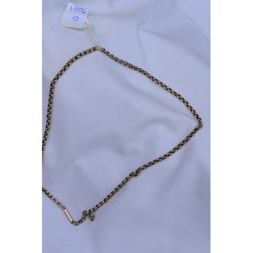 150 - 9CT GOLD CHAIN 8GRAMS