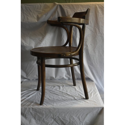 175 - BENTWOOD ARMCHAIR