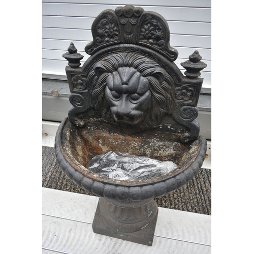 185 - CAST IRON WATER FOUNTAIN