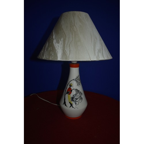 231 - MID CENTURY POTTERY LAMP