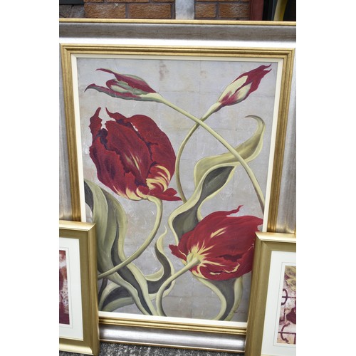 254 - 3 GILT FRAMED PRINTS