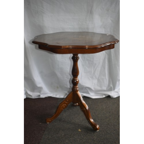 292 - MARQUETRY TOP WINE TABLE