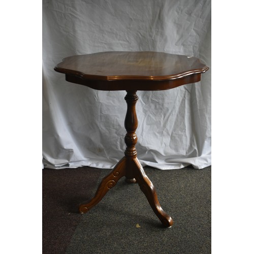 292 - MARQUETRY TOP WINE TABLE