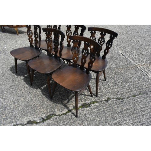 347 - 6 ERCOL CHAIRS