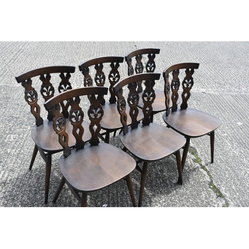 347 - 6 ERCOL CHAIRS