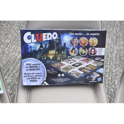 354 - NEW CLUEDO GAME AND JUNIOR TELESCOPE