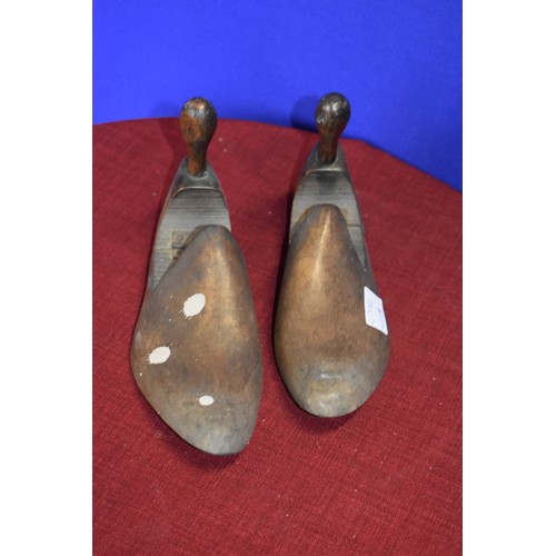 229 - PAIR OLD WOODEN SHOE STRETCHERS