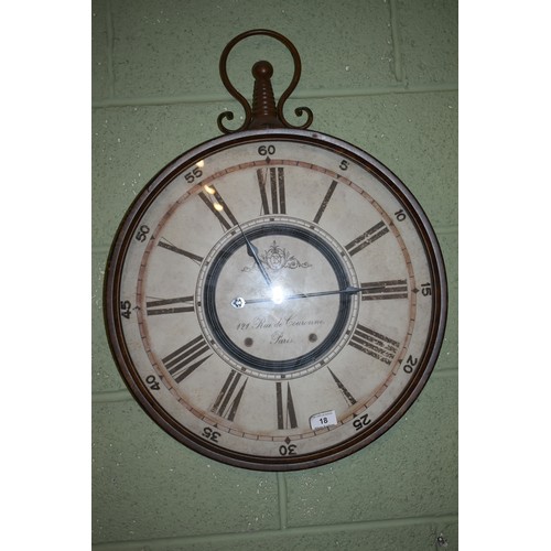 18 - NEW WALL CLOCK