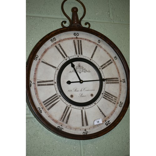 18 - NEW WALL CLOCK