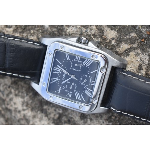 87 - CARTIER STYLE WATCH