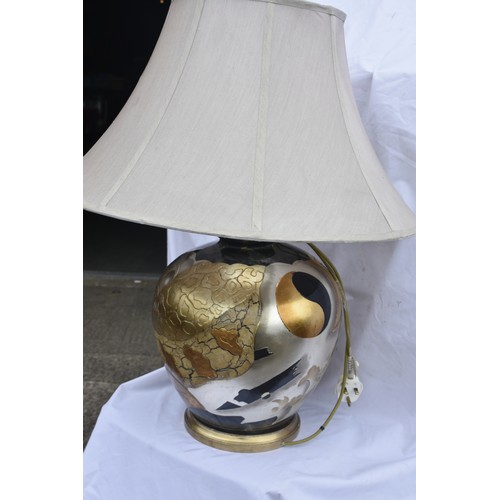 10 - LARGE MODERN DECORATIVE TABLE LAMP