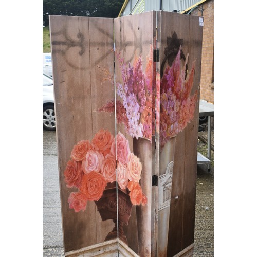 1 - 4 FOLD CHANGING SCREEN STILL LIFE