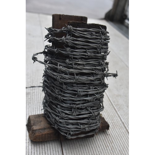 12 - ROLL OF BARBED WIRE