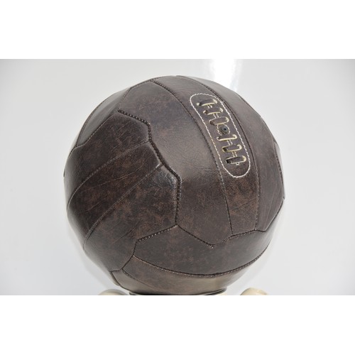 46 - OLD LEATHER FOOTBALL