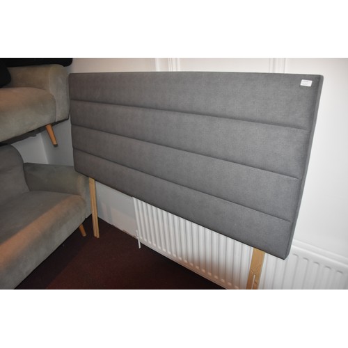 14 - 6FT GREY HEADBOARD