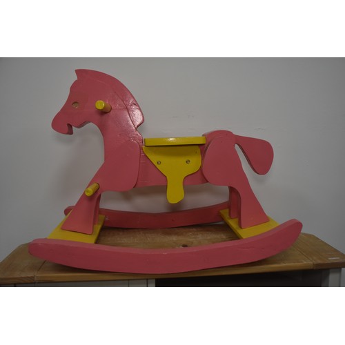 23 - HANDMADE ROCKING HORSE