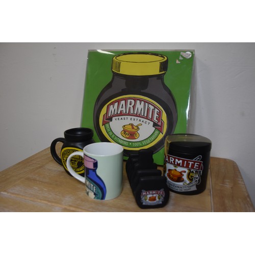 34 - QTY OF MARMITE COLLECTABLES