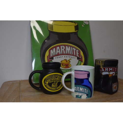 34 - QTY OF MARMITE COLLECTABLES